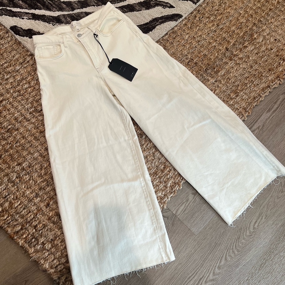 Current/Elliot Wide Leg Jeans